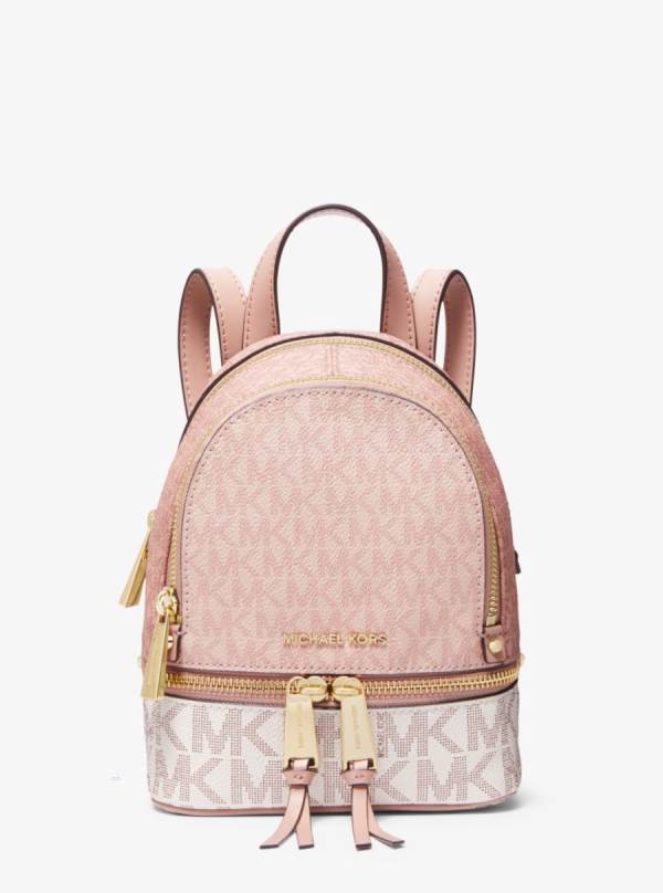Damske Batohy Michael Kors Rhea Mini Color-Block Logo Viacfarebný - Kabelky Michael Kors Nejlevnejsi | BKCUY-8540